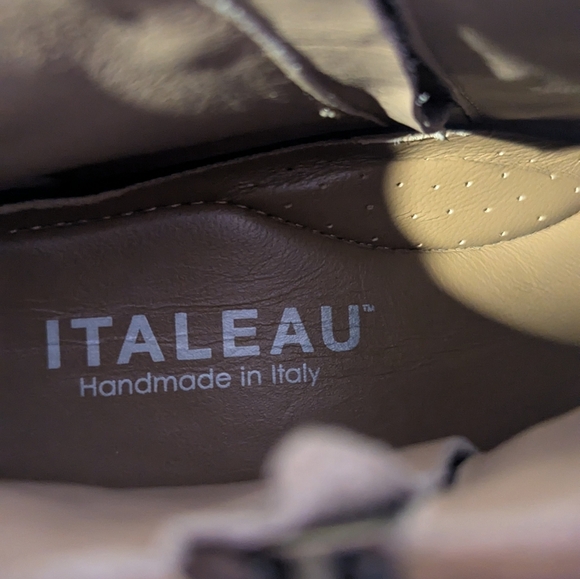 Italeau  Brown Suede Ankle Boots - Picture 4 of 6